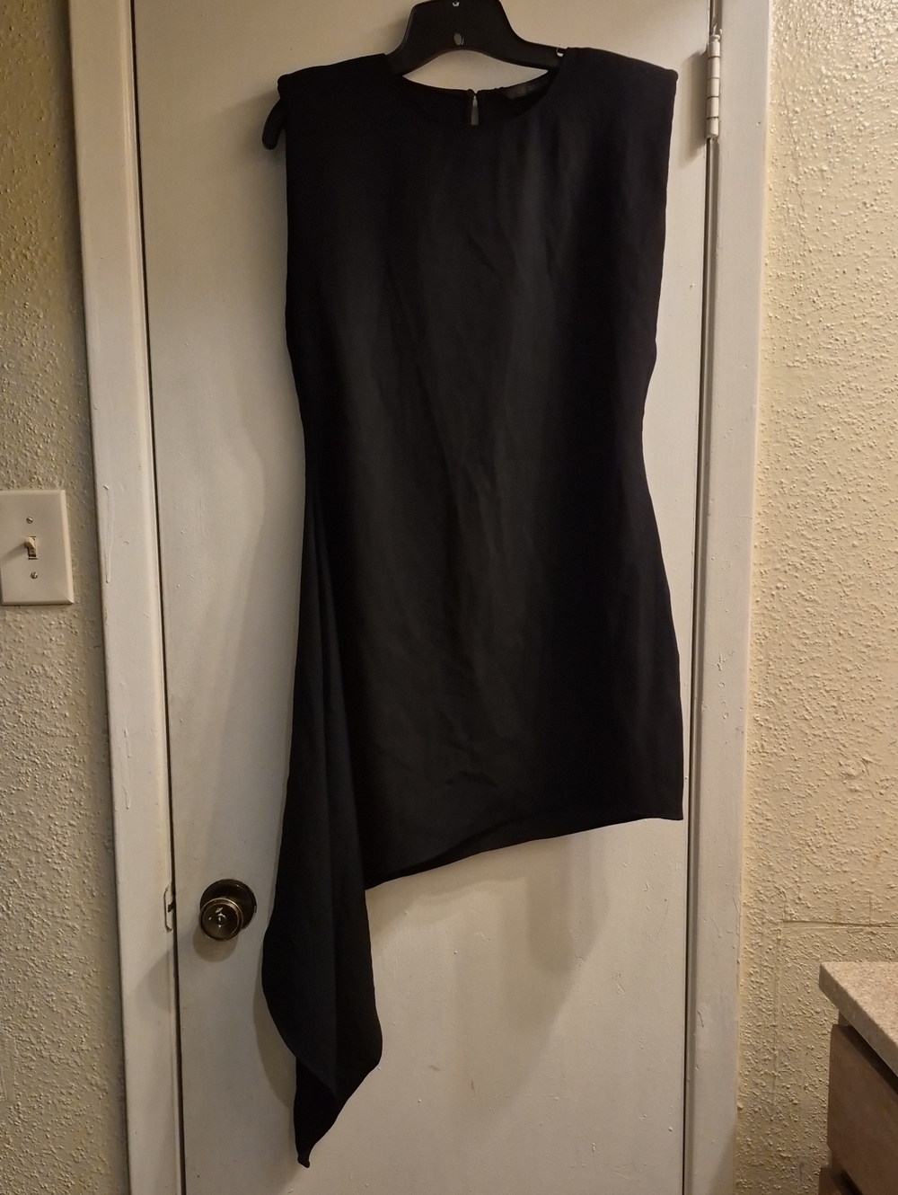 Zara Black Asymmetrical Dress